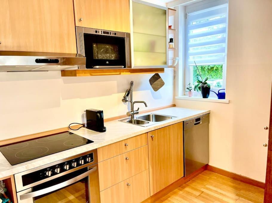 Schoene Wohnung Mit Eigenen Eingang Und Terrasse Gosseling Экстерьер фото
